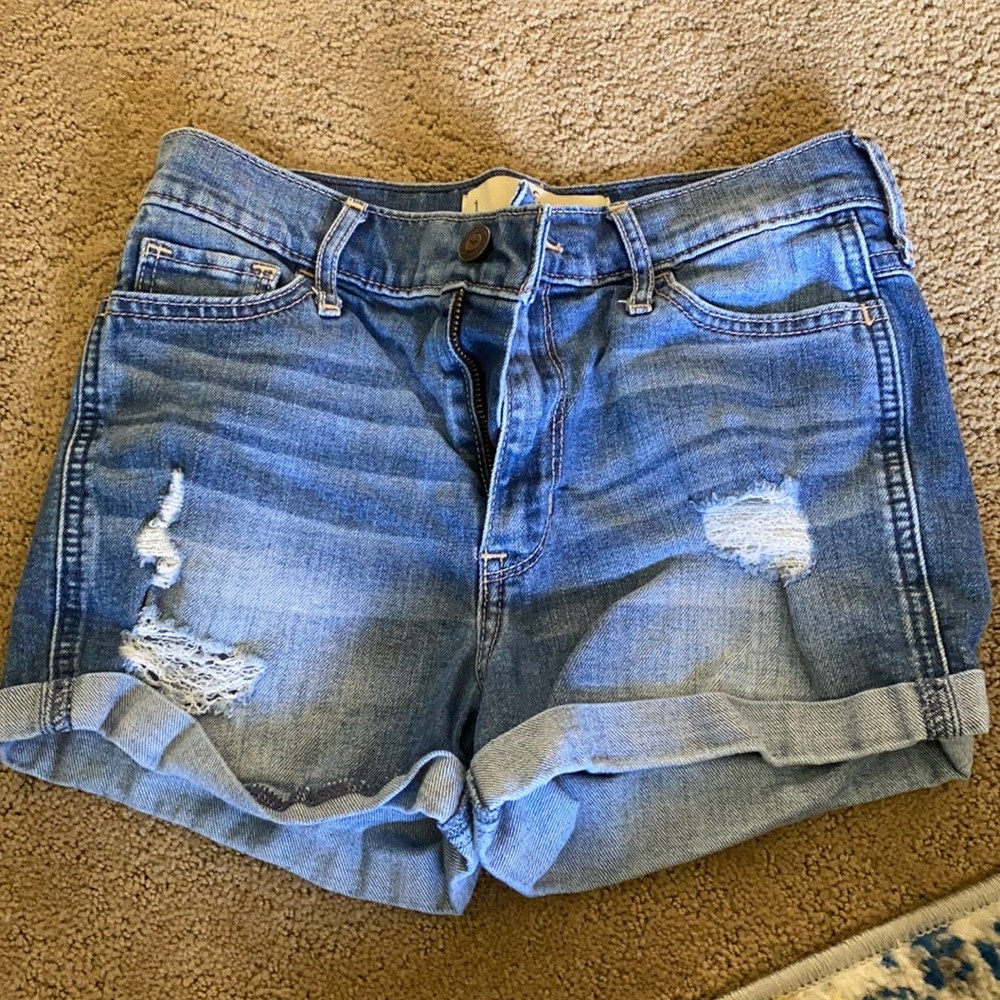 Hollister Hi-Rise Jean Shorts
